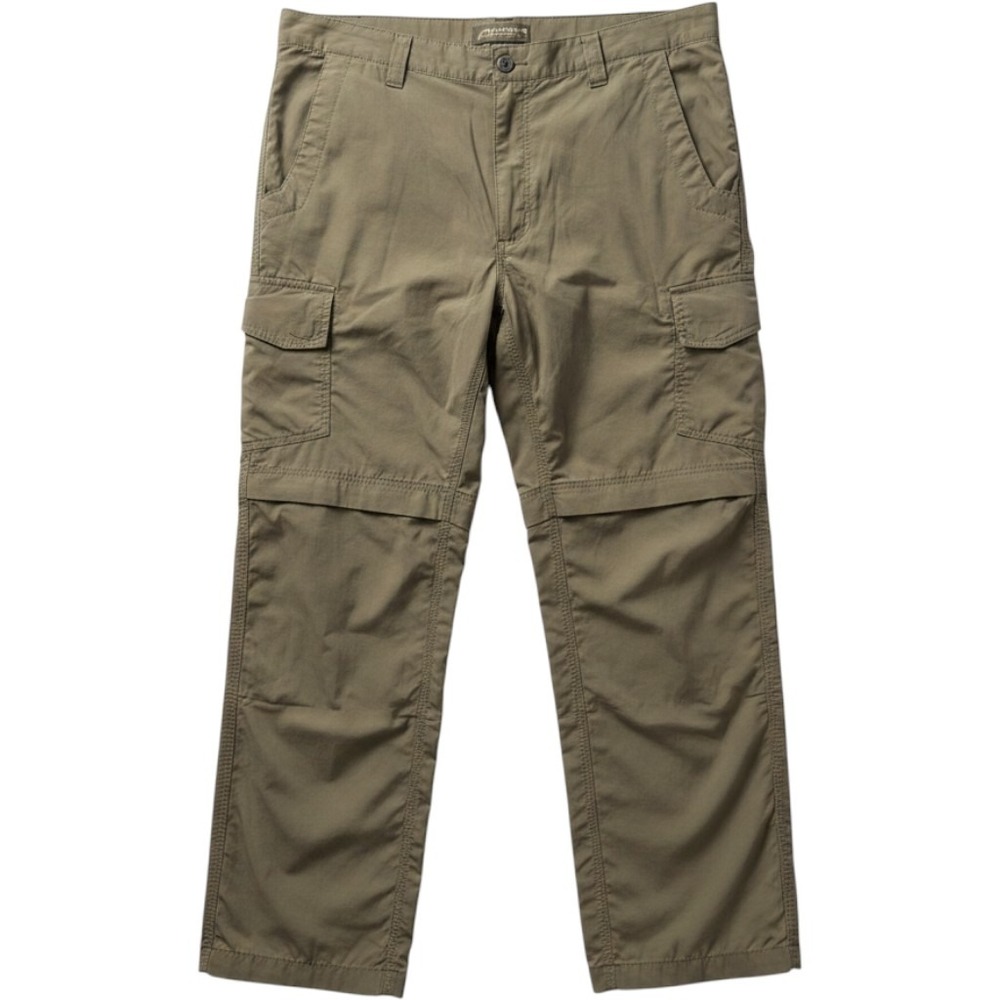 Mountain Khakis Mens Convertible Pants 40x30 Olive Green Hiking Gorpcore Camping